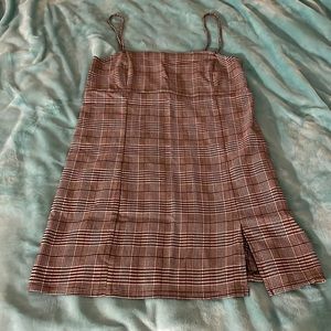 Garage black and white dress